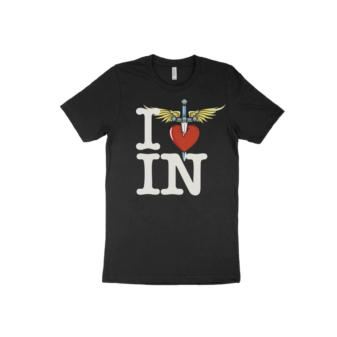 I Heart Black T-Shirt - Central - Image 11