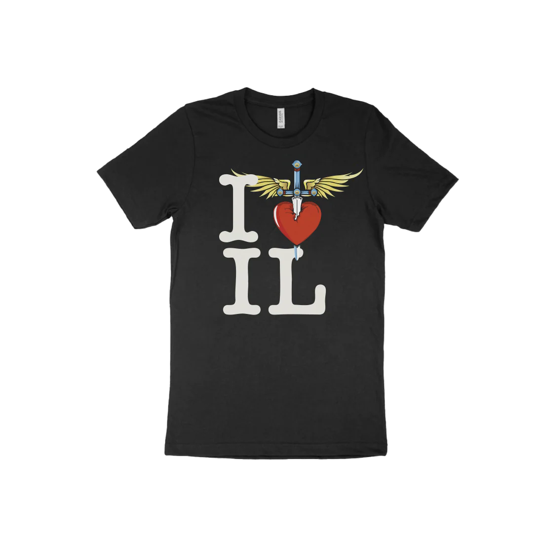 I Heart Black T-Shirt - Central - Image 17