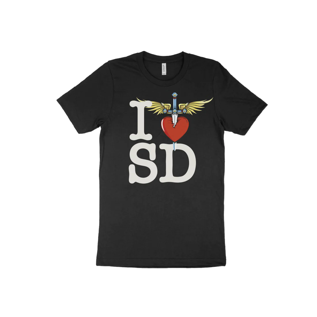 I Heart Black T-Shirt - Central - Image 6